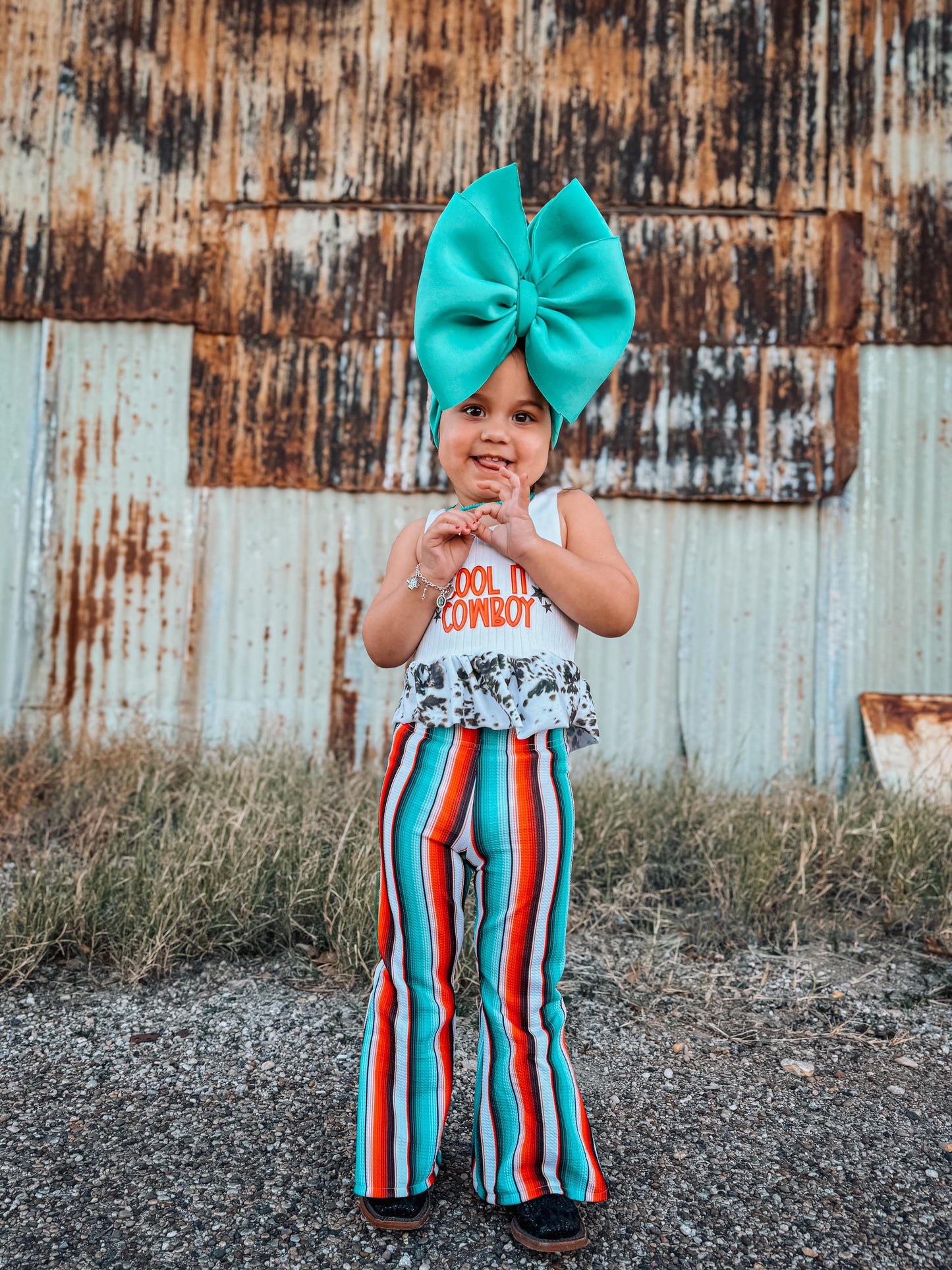 Serape Striped Flares, Made to Order