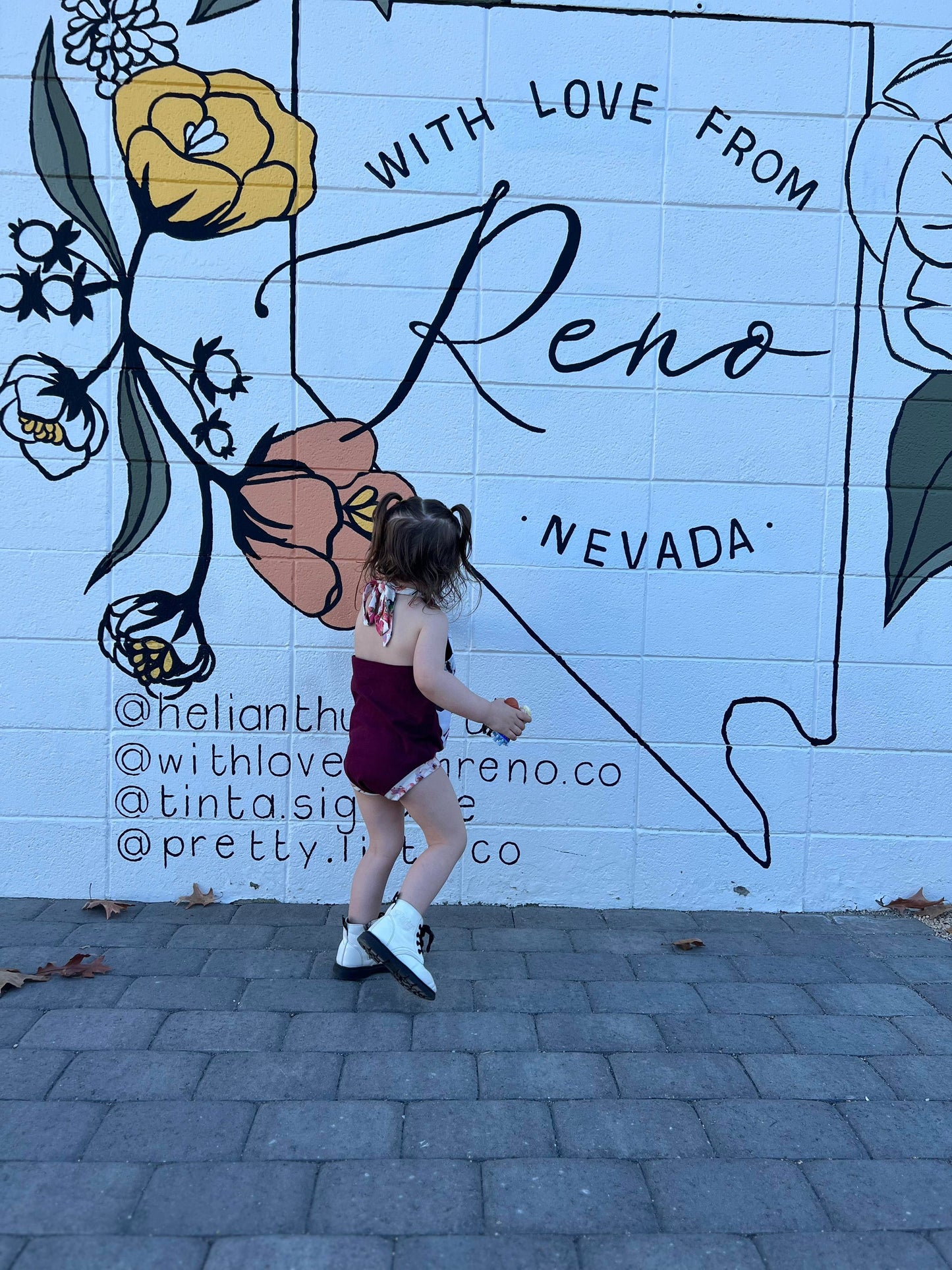 Custom Upcycled Halter Romper
