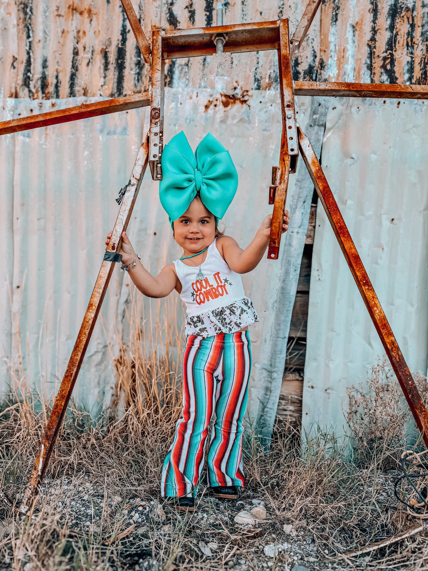 Serape Striped Flares, Made to Order