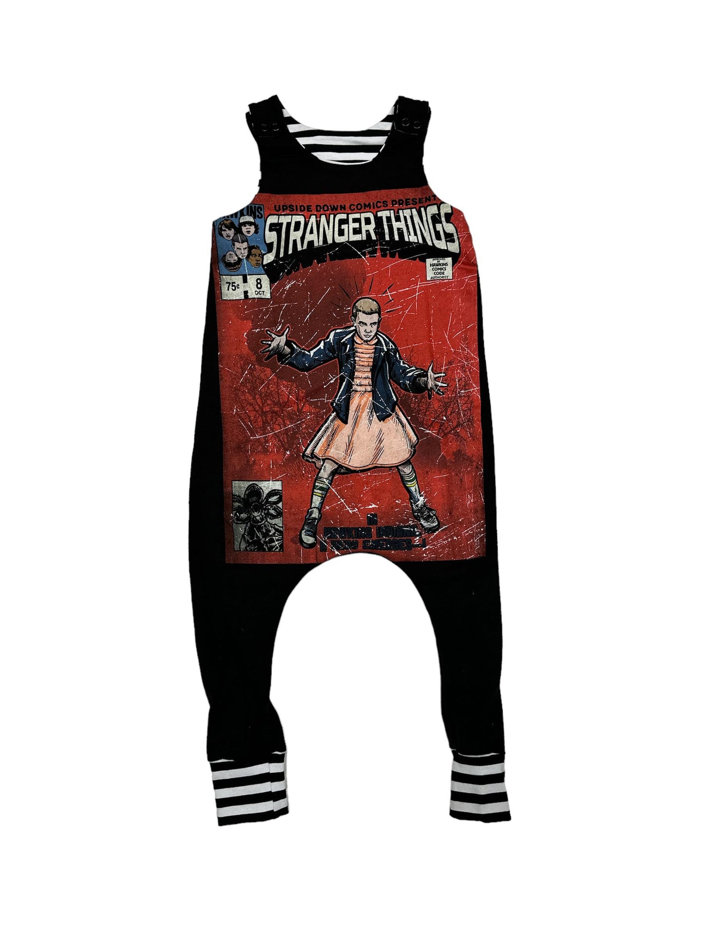 Stranger Upcycled Romper