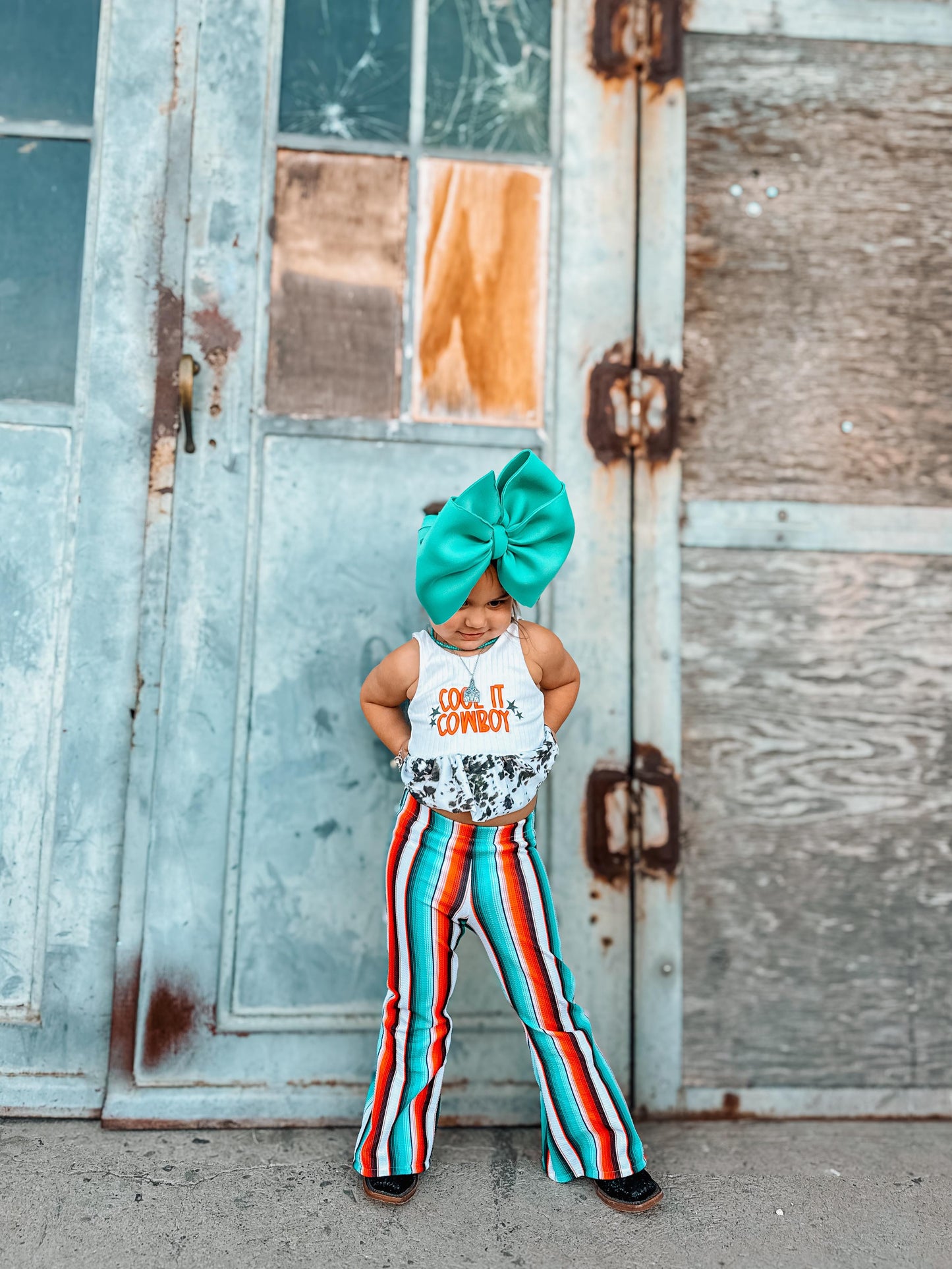 Serape Striped Flares, Made to Order