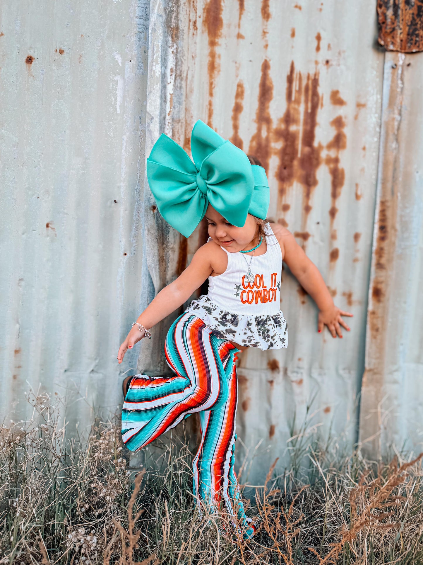 Serape Striped Flares, Made to Order