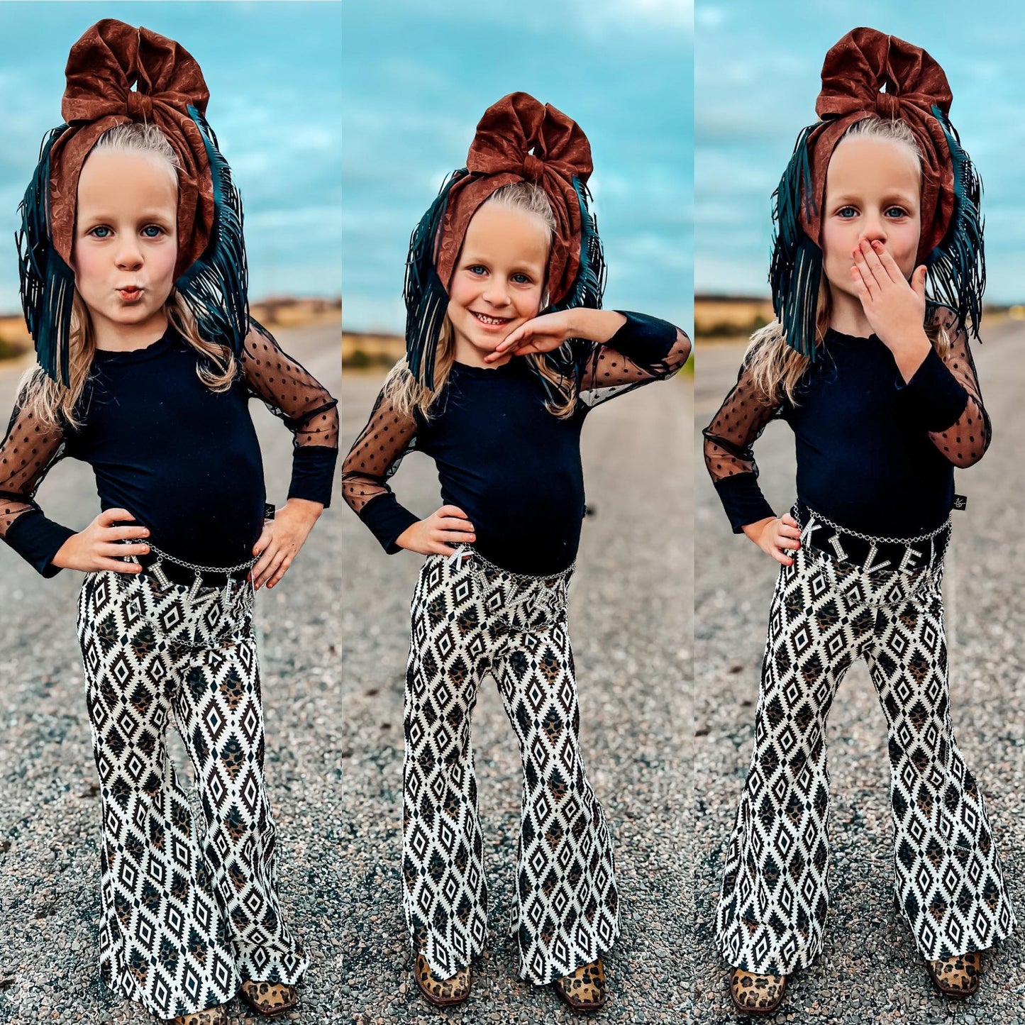 Leopard Diamond Flares