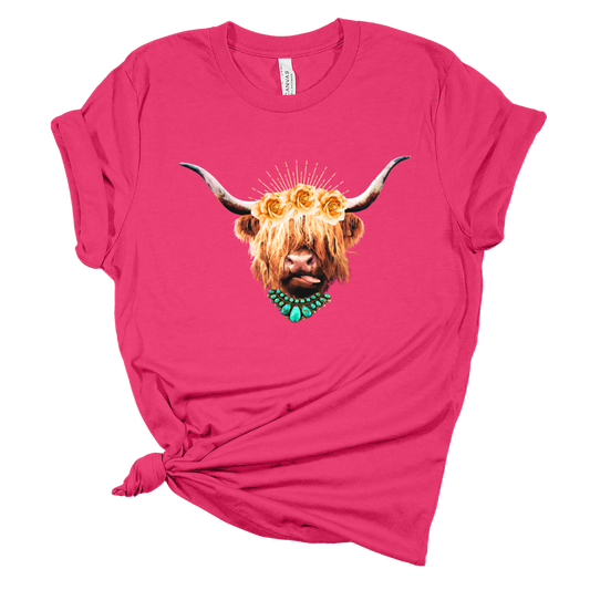 Jeweled Cow Tee