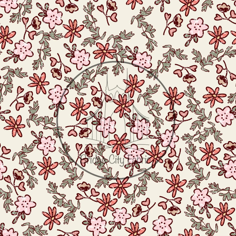 Sage Floral Flares