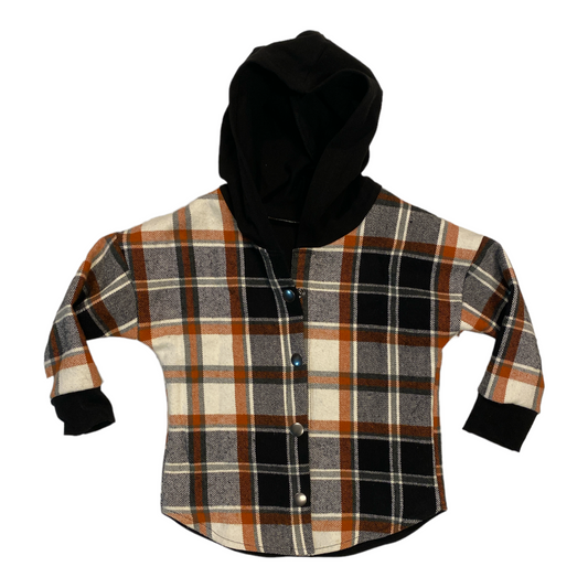 Brown Plaid Shacket