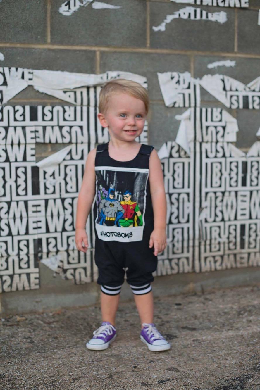 Custom Upcycled Overall Harem Romper (Pants or Shorts)
