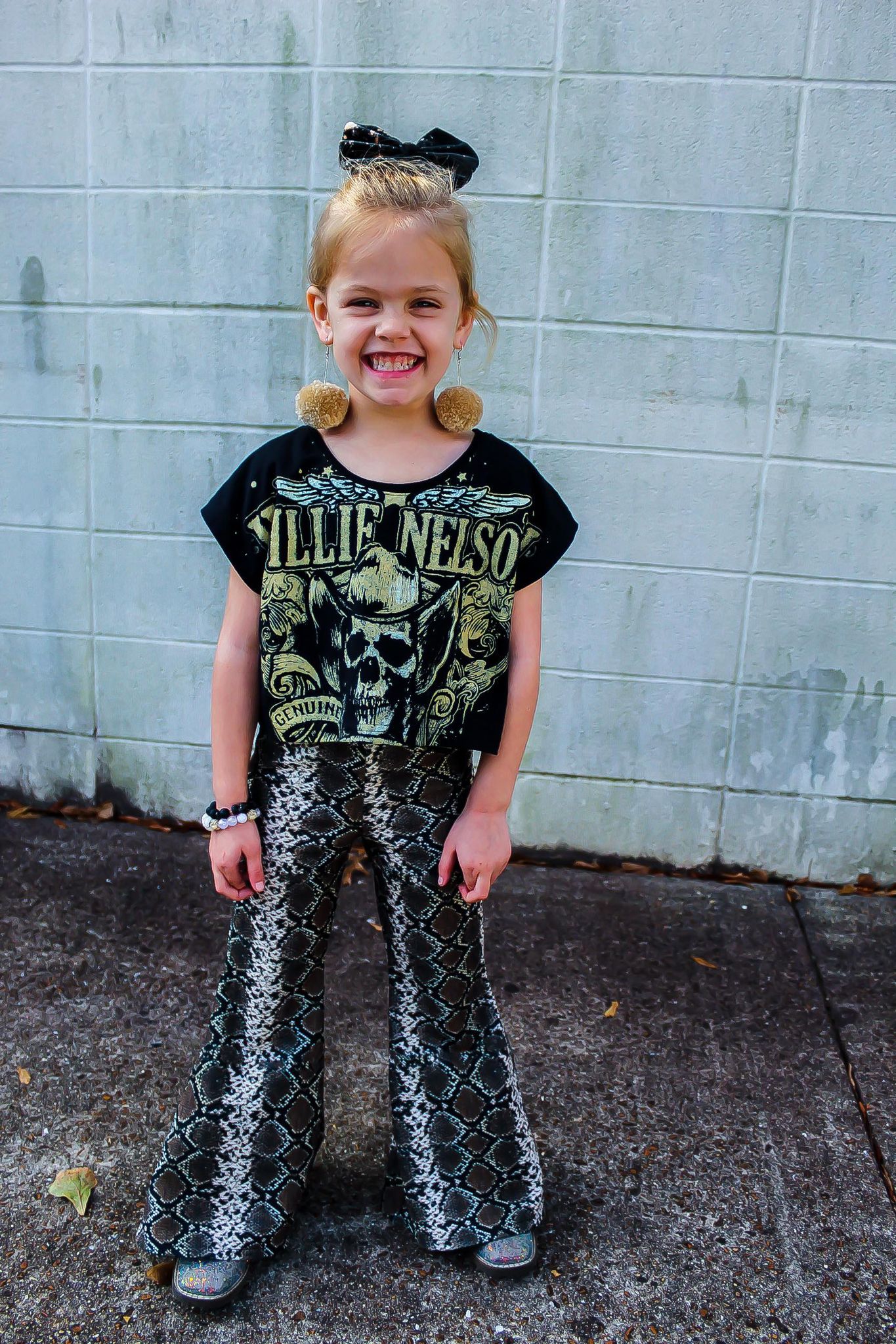 Snakeskin Flares, Made to Order