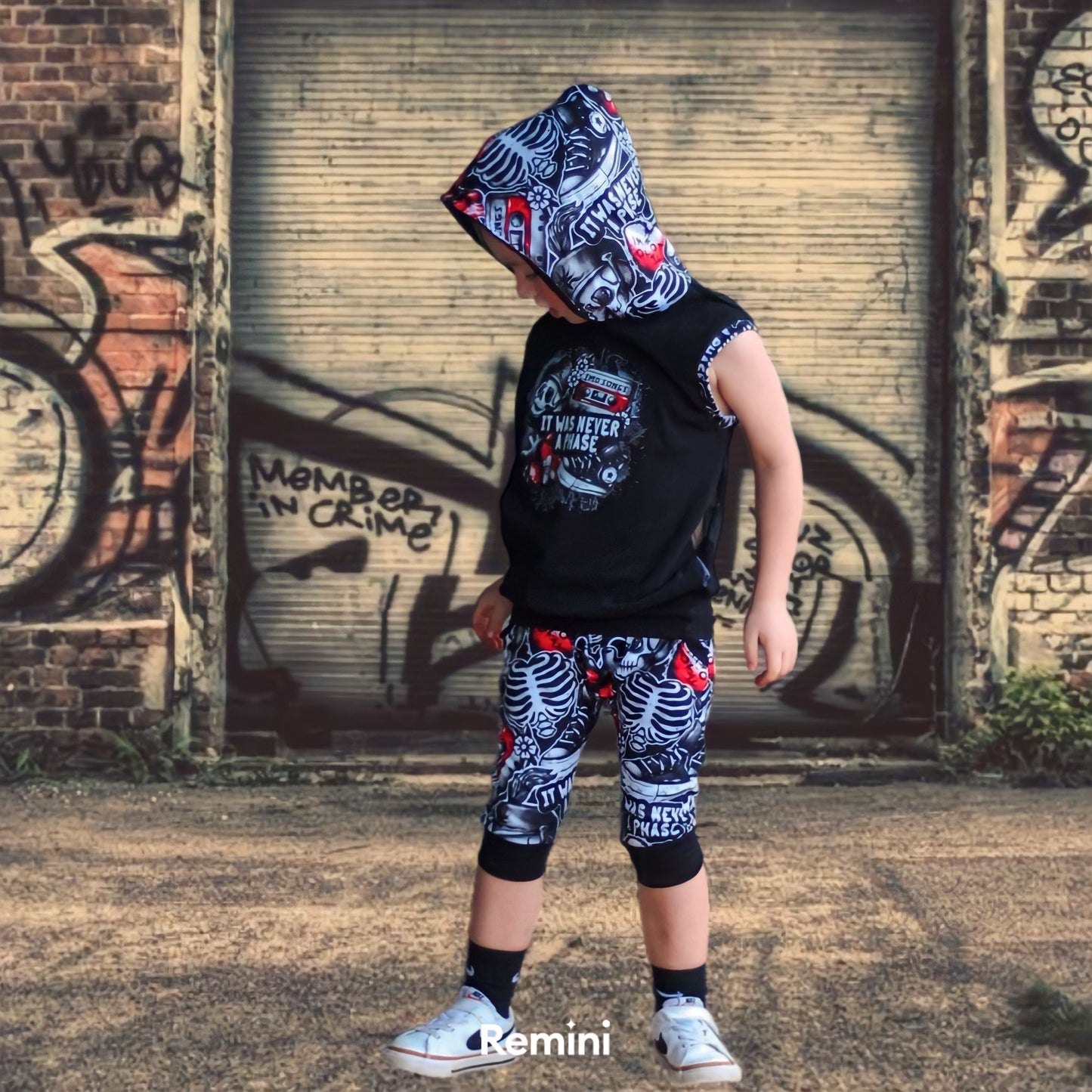 Emo Punk Tank Hoodie