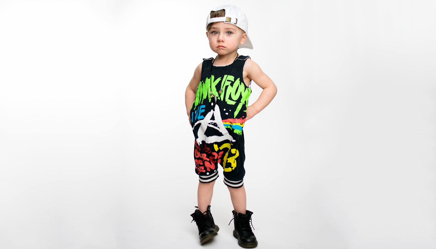 Custom Upcycled Overall Harem Romper (Pants or Shorts)