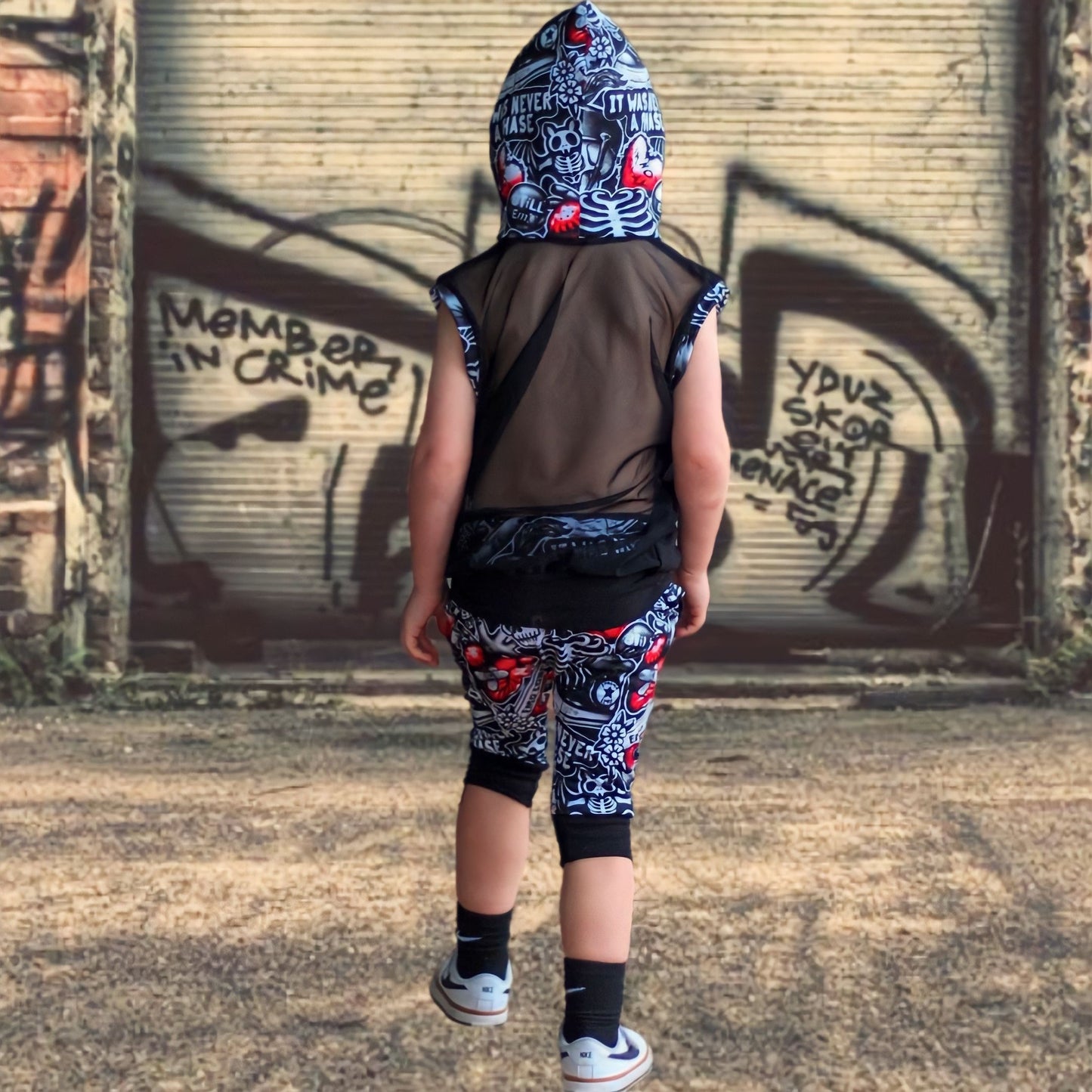 Emo Punk Tank Hoodie