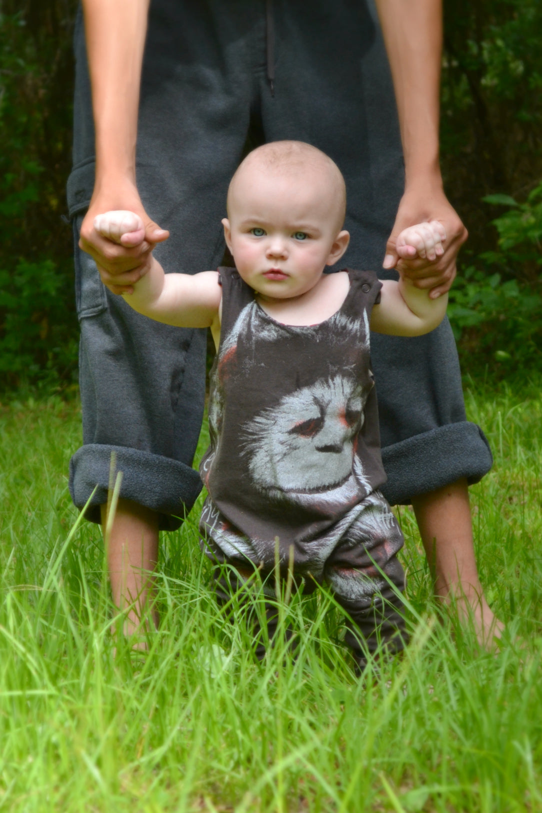 Custom Upcycled Overall Harem Romper (Pants or Shorts)