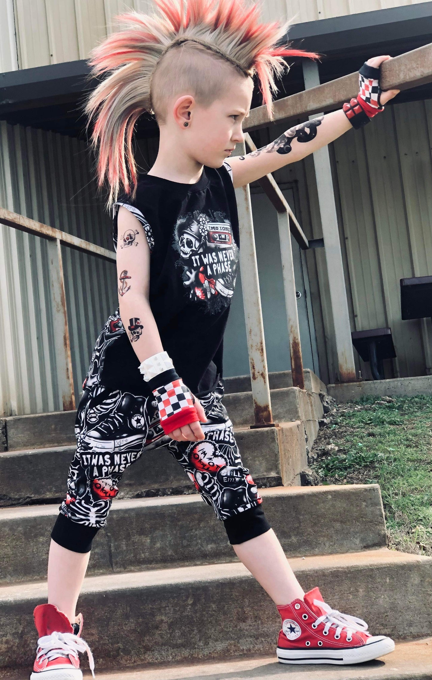 Emo Punk Grunge Shorts
