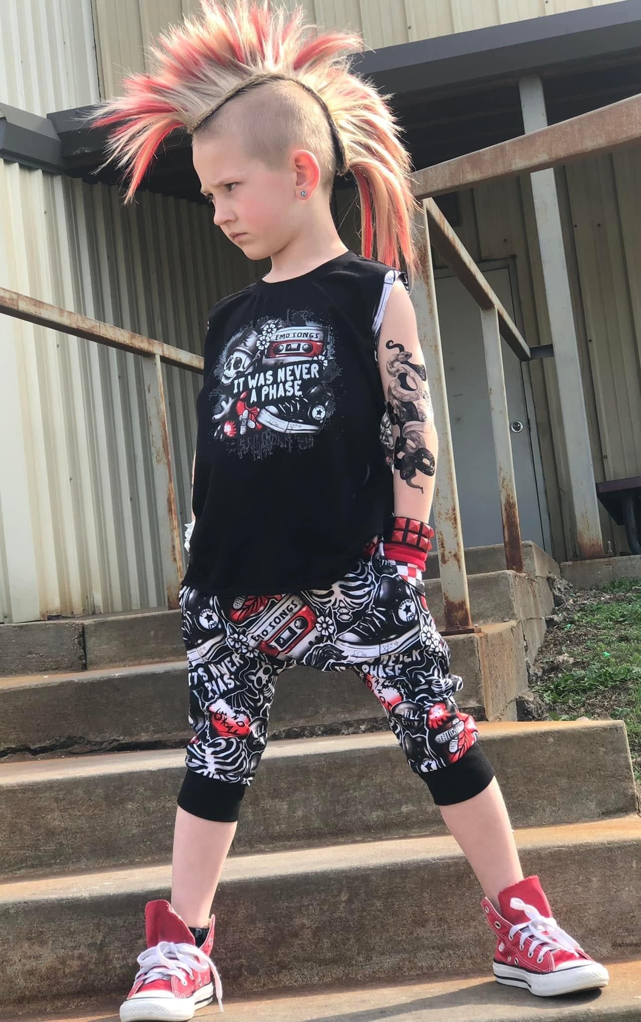 Emo Punk Grunge Shorts