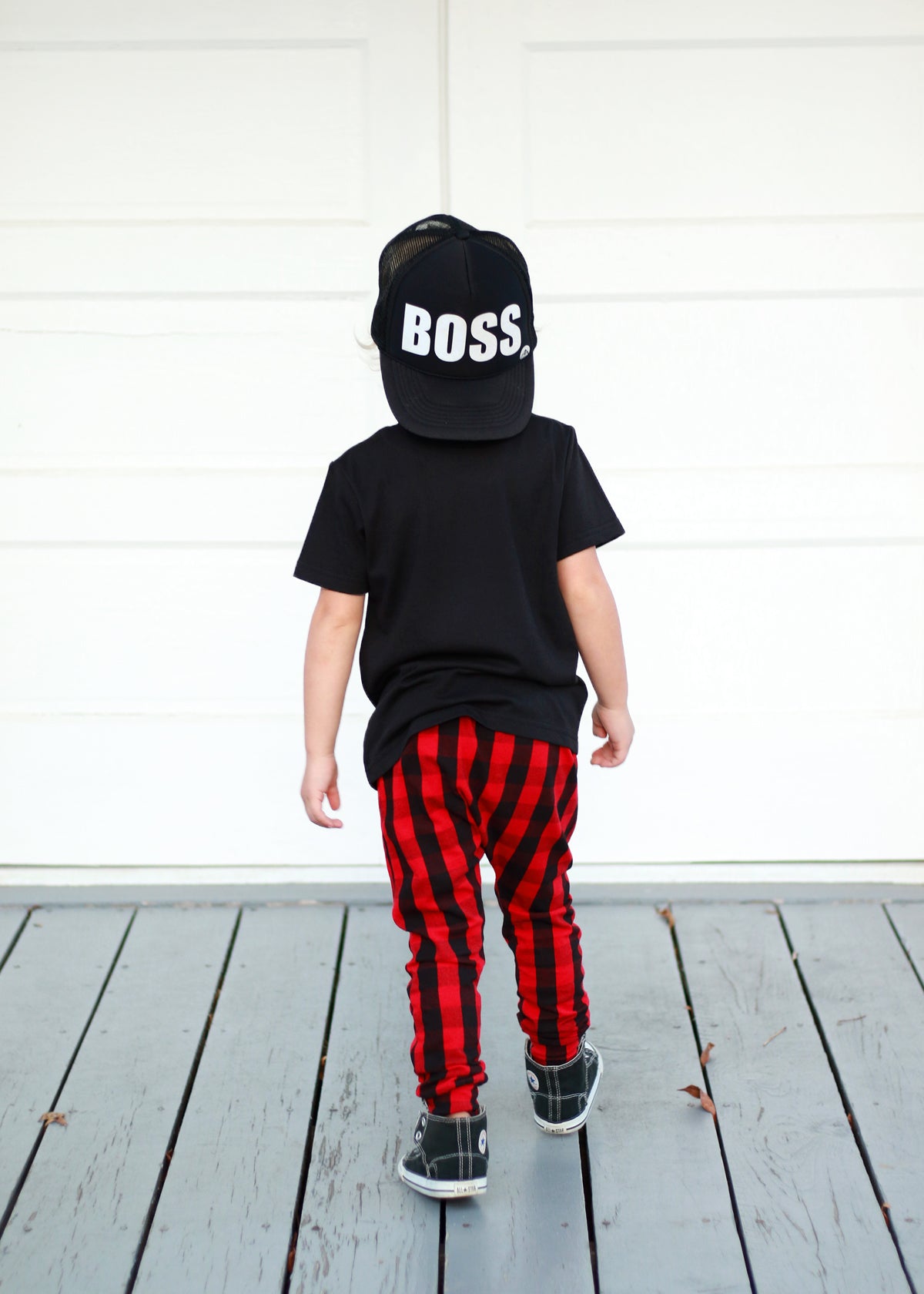 Red Buffalo Plaid Slim Harem Pants ⭐️