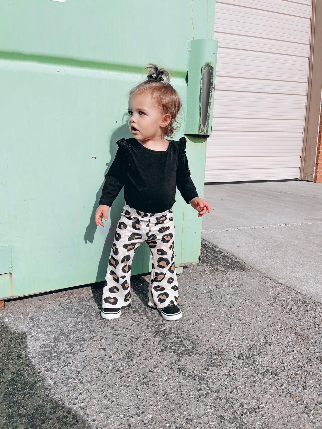 RTS: Cream Leopard Flares
