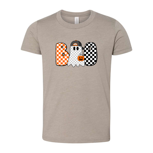 Boo Checkered Tee