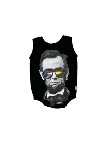 RTS: Lincoln Upcycled Bummie Shorts Romper