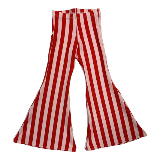 Red-Pink Striped Flares, Made to Order