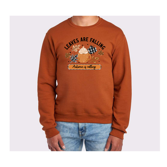 Leaves Falling Crewneck