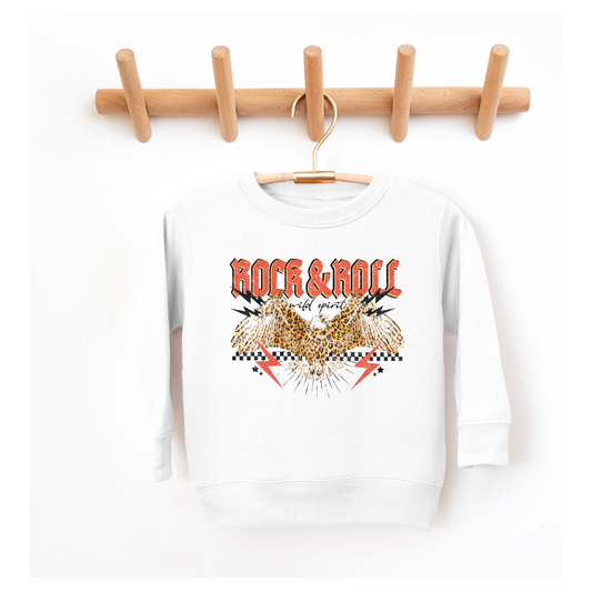 Rock & Roll Leopard Crewneck