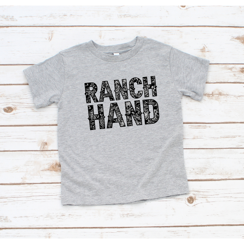 RTS: Ranch Hand Graphic Tee, Size 5/6