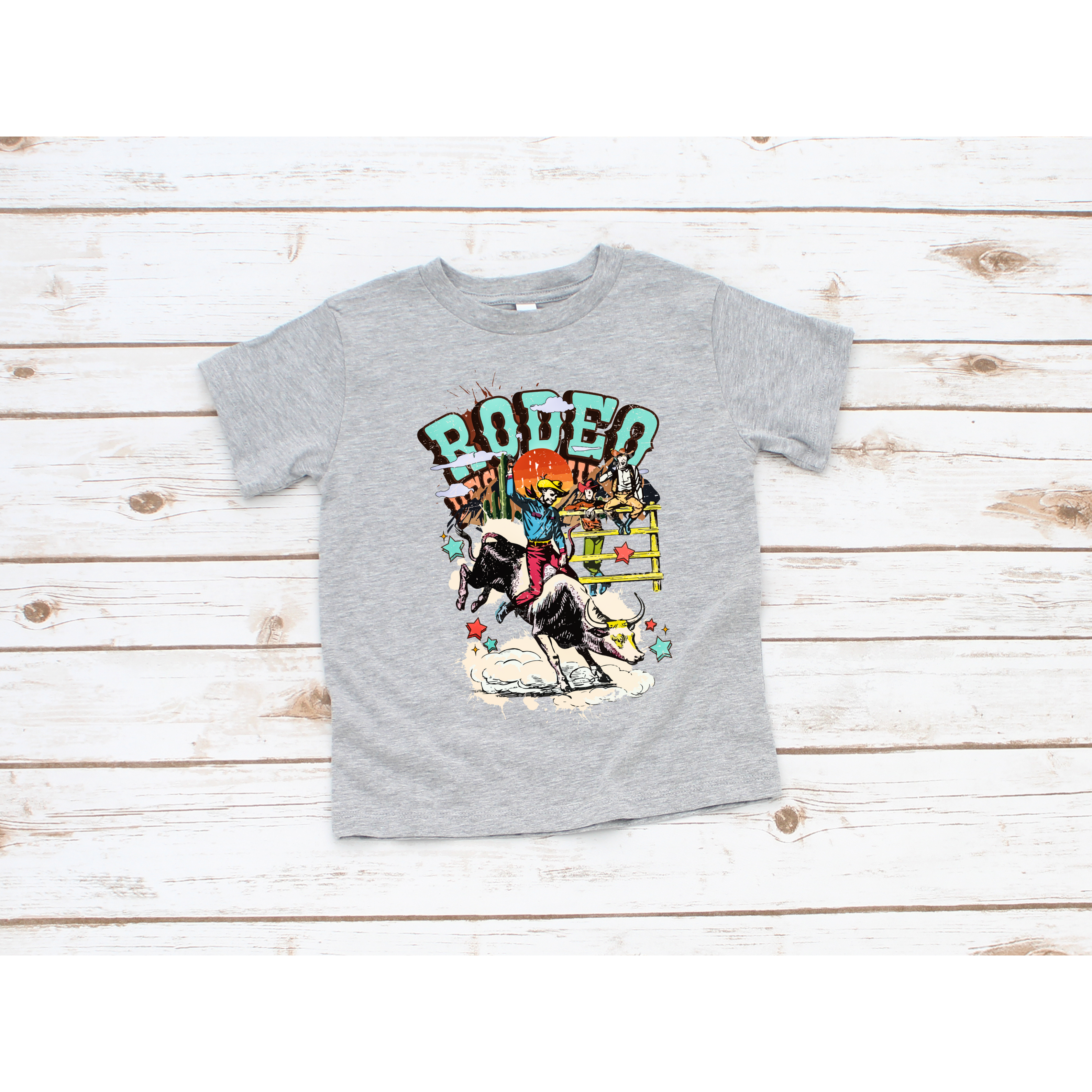 Rodeo Graphic Tee (Black or Gray)