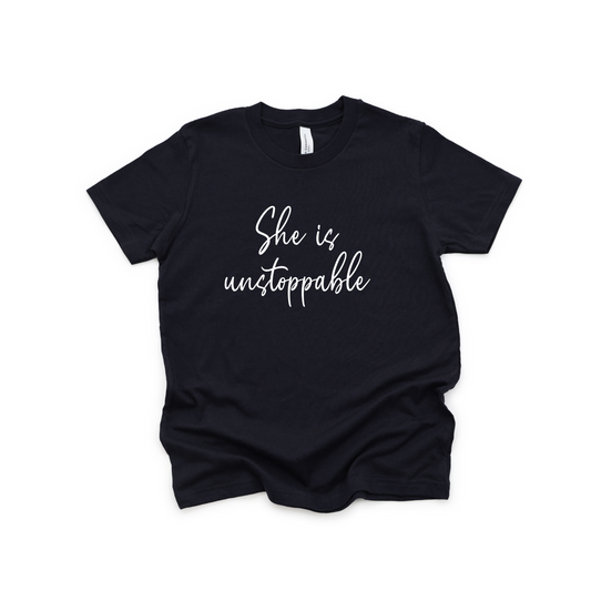 She is Unstoppable Graphic Tee