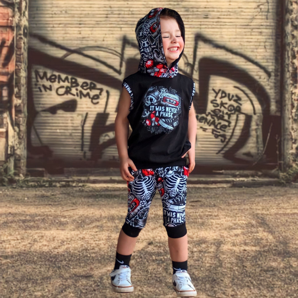 Emo Punk Tank Hoodie